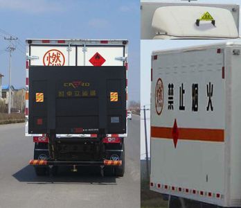 Foton  BJ5109XRQFA Flammable gas box transport vehicle