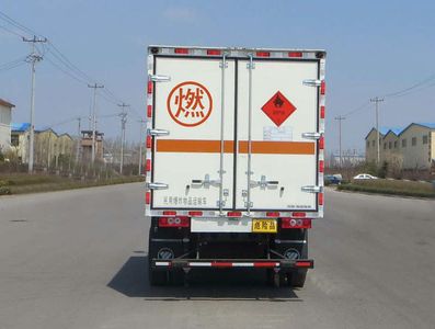 Foton  BJ5109XRQFA Flammable gas box transport vehicle