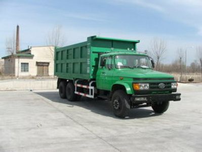 Jiefang Automobile CA3187K2T1 6 × 4 long head diesel dump truck