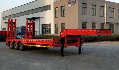 Hercules FJC9401TDP Low flatbed semi-trailer