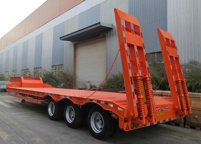 Hercules FJC9401TDP Low flatbed semi-trailer