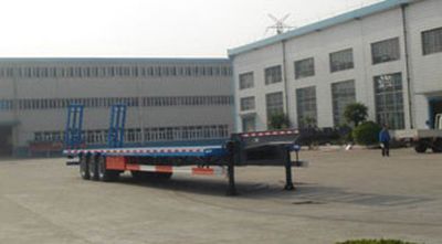 Wanma  NMG9400TDP Low flatbed semi-trailer