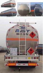 Ruijiang  WL9407GYYD Aluminum alloy oil transport semi-trailer