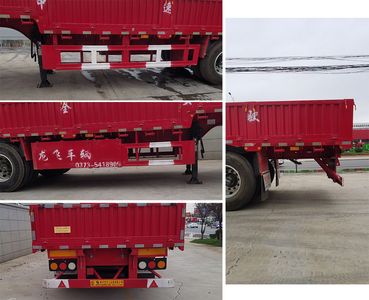 Zhongji Longfei brand automobiles ZJA9400LB Fence semi-trailer