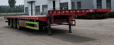 Xinyitong  HMJ9400TDPA Low flatbed semi-trailer