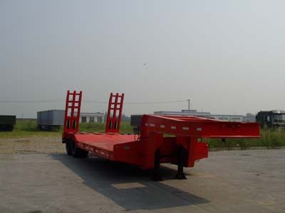 Meilong  TSZ9190TDP Low flatbed semi-trailer