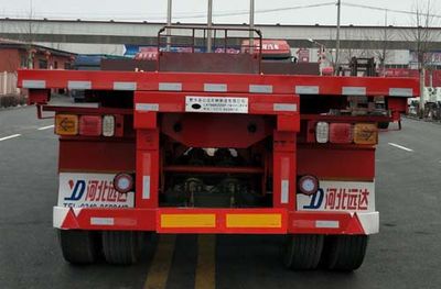 Yongkang  CXY9381ZZXP Flat dump semi-trailer