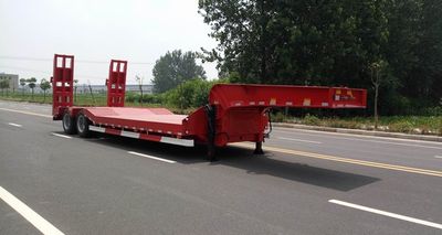 Guangda Hongyuan brand automobiles GHY9340TDP Low flatbed semi-trailer