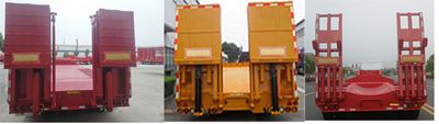 Guangda Hongyuan brand automobiles GHY9340TDP Low flatbed semi-trailer