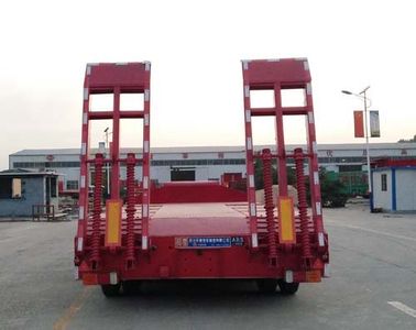 Liangshan Tiantong  LML9350TDP Low flatbed semi-trailer