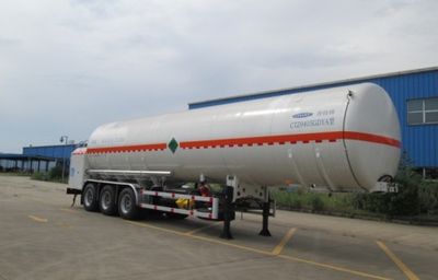 Chart  CTZ9405GDYA Low temperature liquid transport semi-trailer