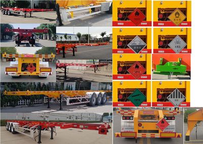 Changhua  HCH9406TWY40 Transport semi-trailer of dangerous goods tank frame