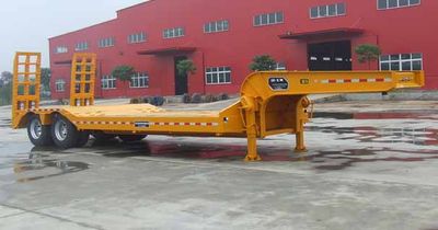 Huilian Automobile HLC9350TDP Low flatbed semi-trailer