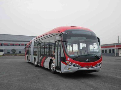 Guangtong Automobile CAT6180DRBEVT1 Pure electric articulated city buses