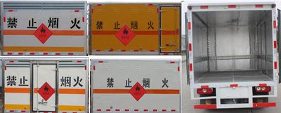 Runzhixing  SCS5034XRQSH Flammable gas box transport vehicle