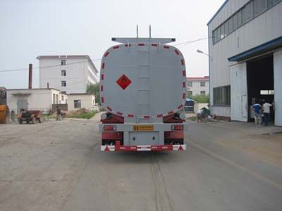 Changhua  HCH9400GHYJ Chemical liquid transportation semi-trailer