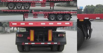 Meilong  TSZ9400ZZXP Flat dump semi-trailer