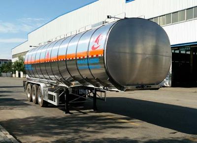 Changhua  HCH9408GRY Aluminum alloy flammable liquid tank transport semi-trailer