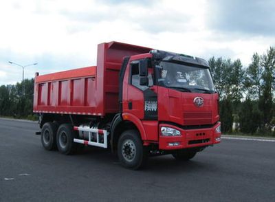 Jiefang Automobile CA3250P67K2LT1A1E Flat head diesel dump truck