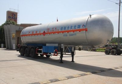 Dali  DLQ9393GYQ3 Semi trailer for liquefied gas transportation