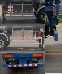 An Rui Ke  HGJ9400GRY Flammable liquid tank transport semi-trailer