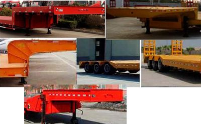 Luyun Wantong brand automobile YFW9400TDP Low flatbed semi-trailer