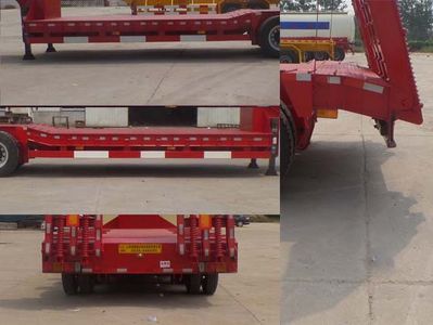 Luyun Wantong brand automobile YFW9400TDP Low flatbed semi-trailer