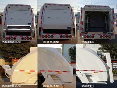 Triple  YSY5080ZYS Compressed garbage truck