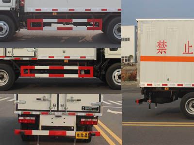 Dali  DLQ5040XRYEQ Flammable liquid box transport vehicle