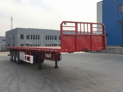 Hualiang Yongshun brand automobiles WYF9400TPB Flat transport semi-trailer