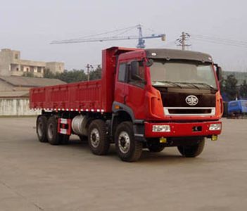 Jiefang Automobile CA3300P2K2L5T4EA80 Flat head diesel dump truck