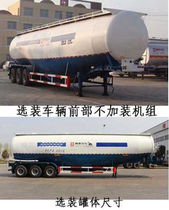 Tongyada  CTY9406GFLC Low density powder material transportation semi-trailer