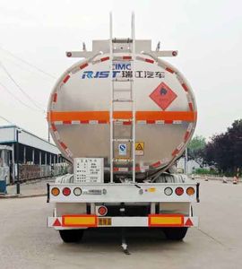 Ruijiang  WL9406GYYM Aluminum alloy oil transport semi-trailer