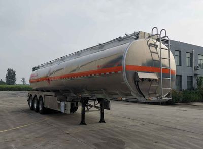 Tianming  TM9407GYYTD2 Aluminum alloy oil transport semi-trailer