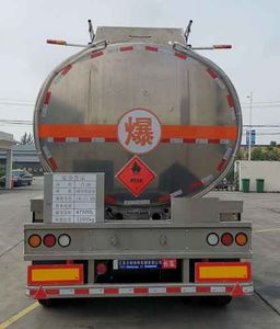 Tianming  TM9407GYYTD2 Aluminum alloy oil transport semi-trailer