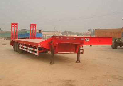 Tongyada  STY9390TDP Low flatbed semi-trailer