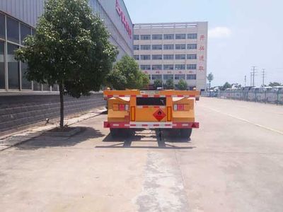 Chufei  CLQ9400TWY Transport semi-trailer of dangerous goods tank frame