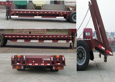 Huayuda  LHY9330TDPA Low flatbed semi-trailer