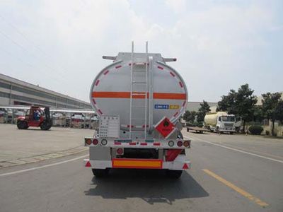 Tonghua  THT9402GYYD Aluminum alloy oil transport semi-trailer