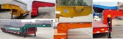 Liangshan Dongyue  CSQ9350TDP Low flatbed semi-trailer