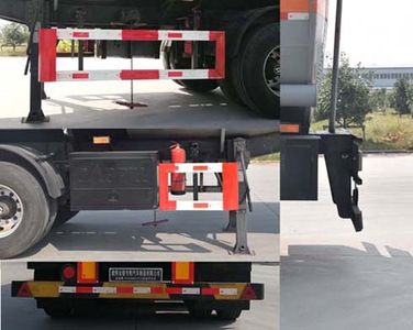 Jinbi  PJQ9400GRYH Flammable liquid tank transport semi-trailer