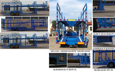 Jiayuntong  JTC9201TCL Vehicle transport semi-trailer