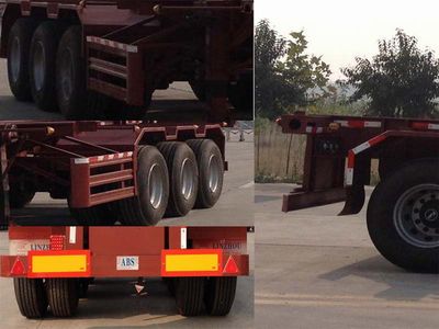 Linzhou  YDZ9402TWY Transport semi-trailer of dangerous goods tank frame