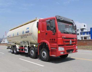 Huajun  ZCZ5317GFLHJZHE Low density powder material transport vehicle