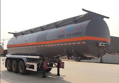 Chuanteng  HBS9402GFW Tank transport semi-trailer for corrosive substances