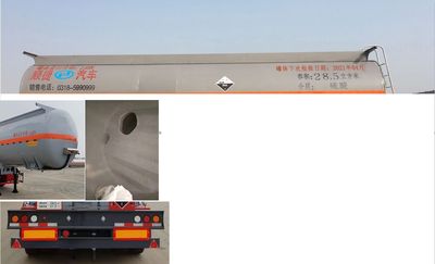 Chuanteng  HBS9402GFW Tank transport semi-trailer for corrosive substances