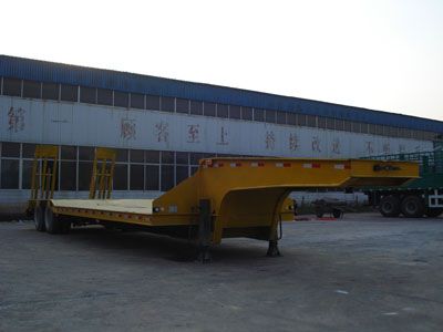 Junwang  WJM9353TDP Low flatbed semi-trailer