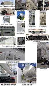 Dongyue  ZTQ5317GJBZ7N30F Concrete mixing transport vehicle