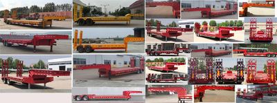 Xiangyun Huaxu  NHY9350TDP Low flatbed semi-trailer