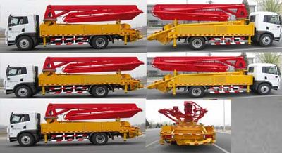 Jilu Hengchi  PG5160THB Concrete pump truck